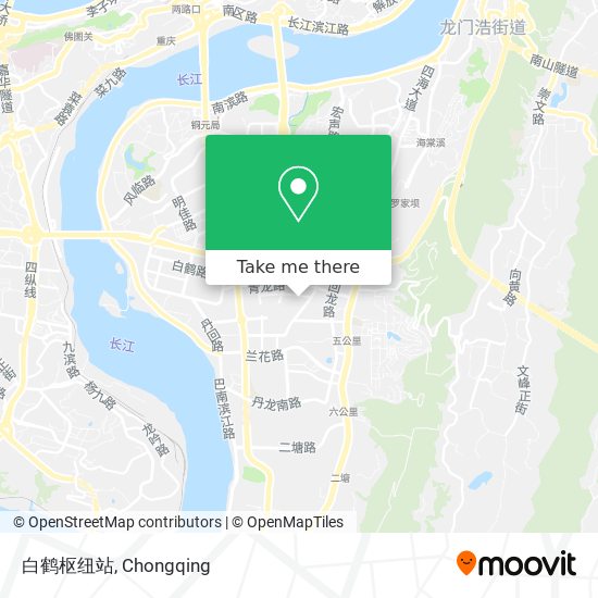 白鹤枢纽站 map