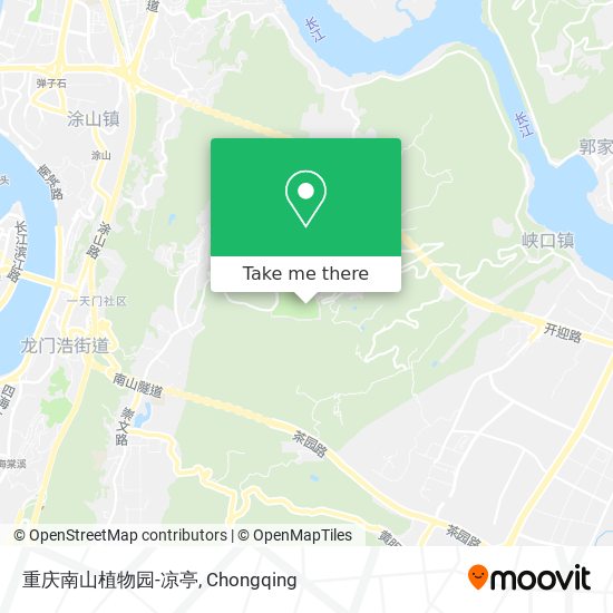重庆南山植物园-凉亭 map