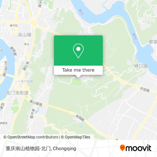重庆南山植物园-北门 map