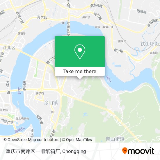 重庆市南岸区一顺纸箱厂 map