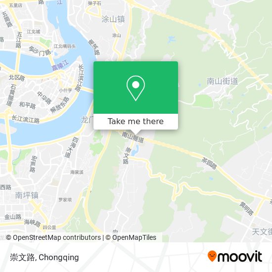 崇文路 map