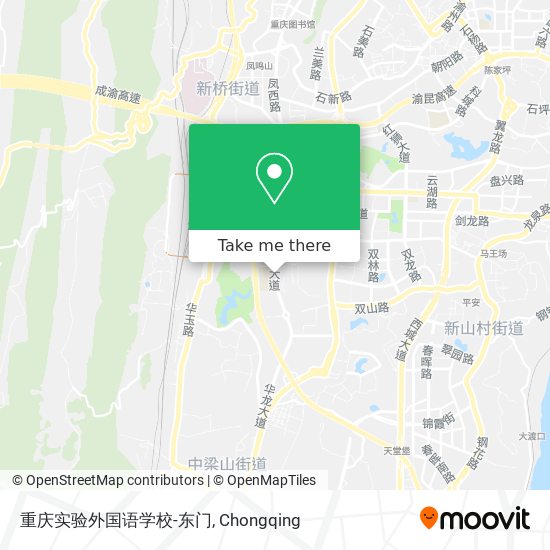 重庆实验外国语学校-东门 map