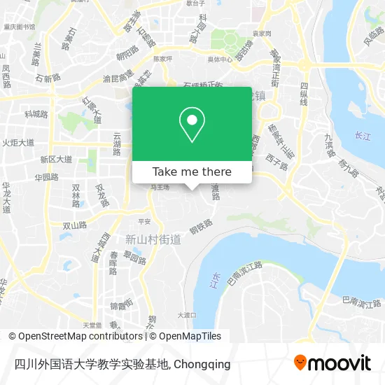 四川外国语大学教学实验基地 map