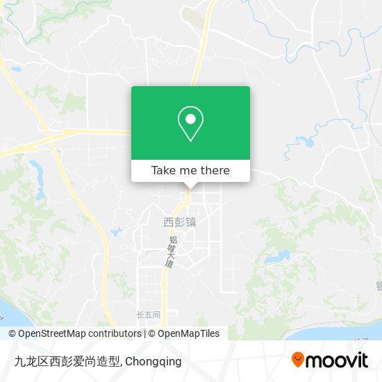 九龙区西彭爱尚造型 map