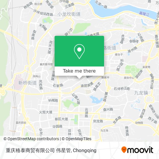 重庆格泰商贸有限公司  伟星管 map
