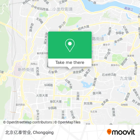 北京亿泰管业 map