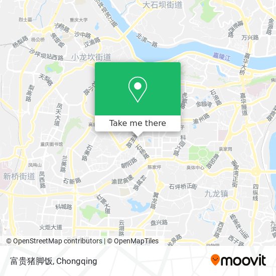 富贵猪脚饭 map