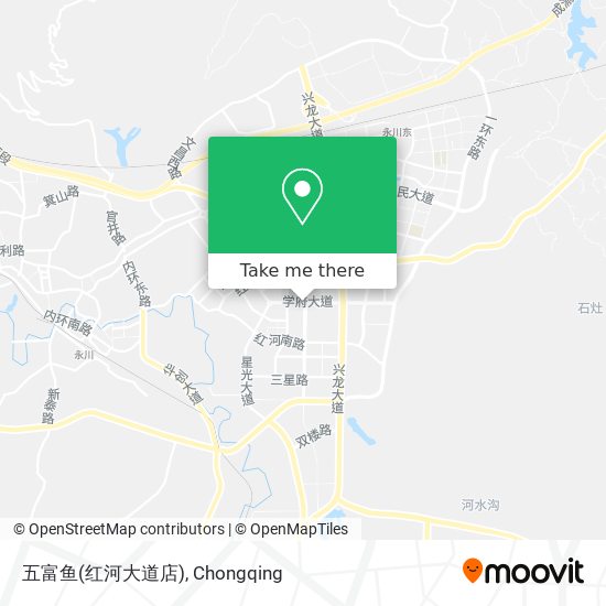 五富鱼(红河大道店) map