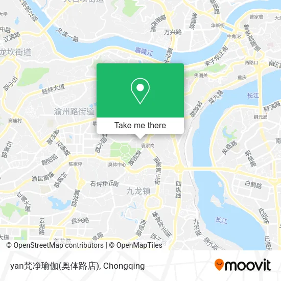 yan梵净瑜伽(奥体路店) map