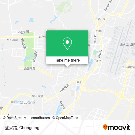 盛景路 map
