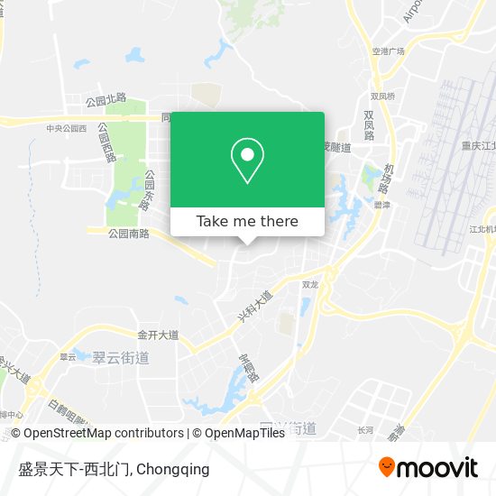 盛景天下-西北门 map