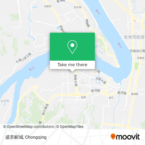盛景郦城 map