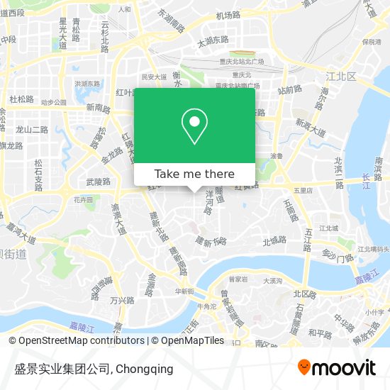盛景实业集团公司 map