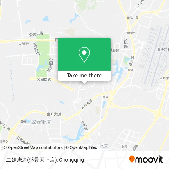 二娃烧烤(盛景天下店) map