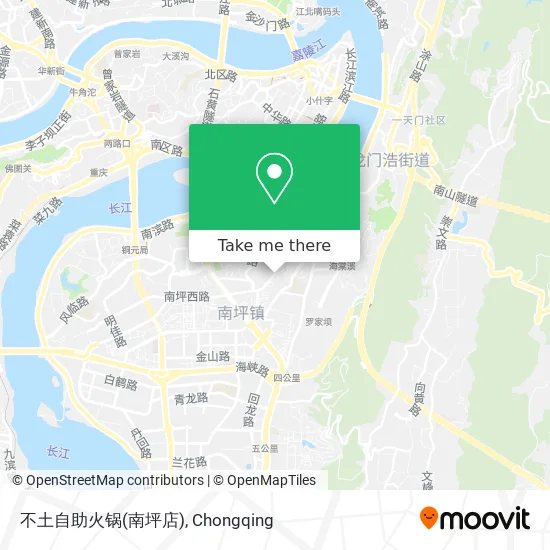 不土自助火锅(南坪店) map