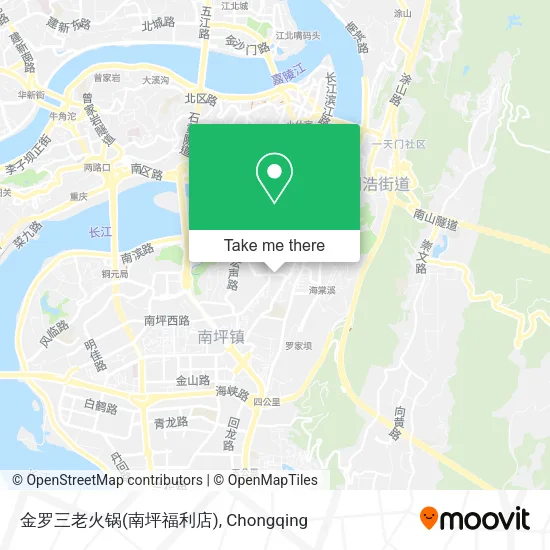 金罗三老火锅(南坪福利店) map