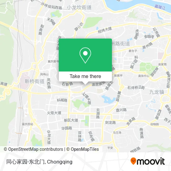 同心家园-东北门 map