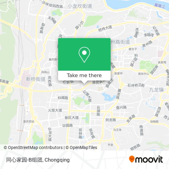 同心家园-B组团 map