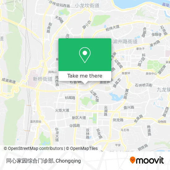 同心家园综合门诊部 map