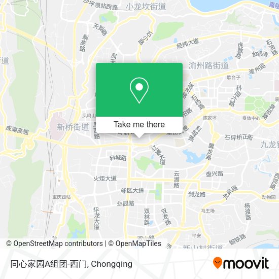 同心家园A组团-西门 map