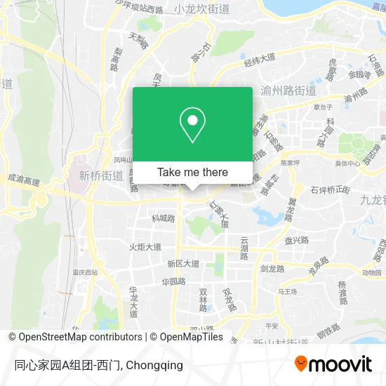 同心家园A组团-西门 map