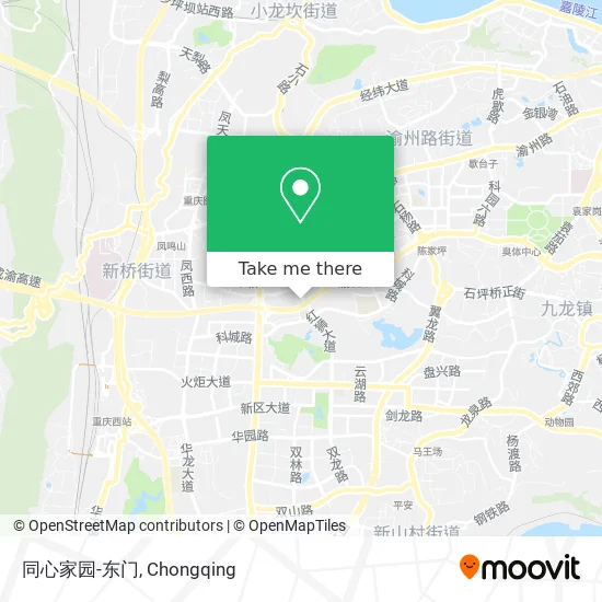 同心家园-东门 map