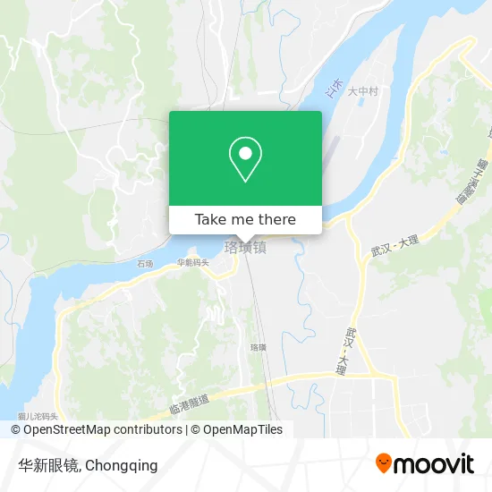 华新眼镜 map