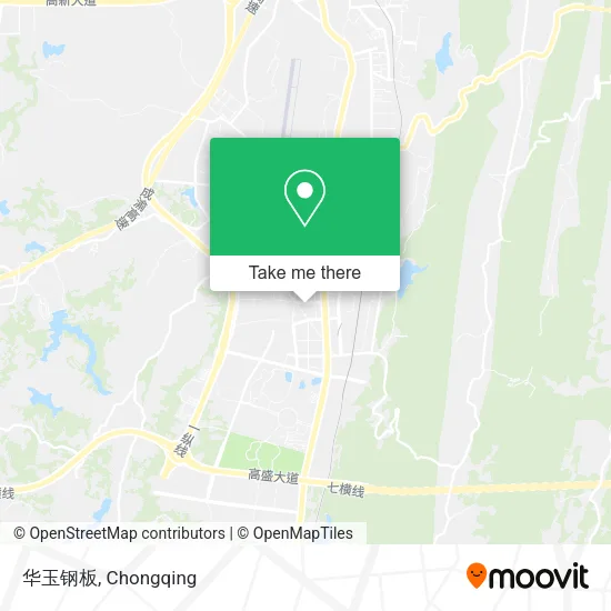 华玉钢板 map