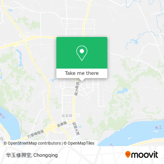 华玉修脚堂 map