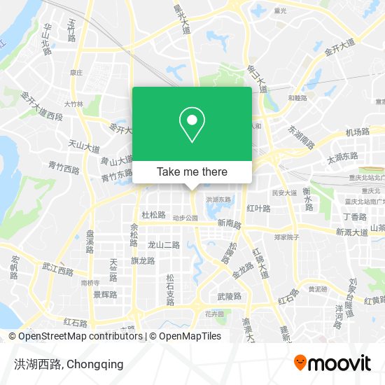 洪湖西路 map