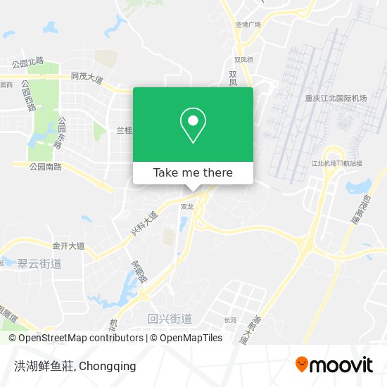 洪湖鲜鱼莊 map