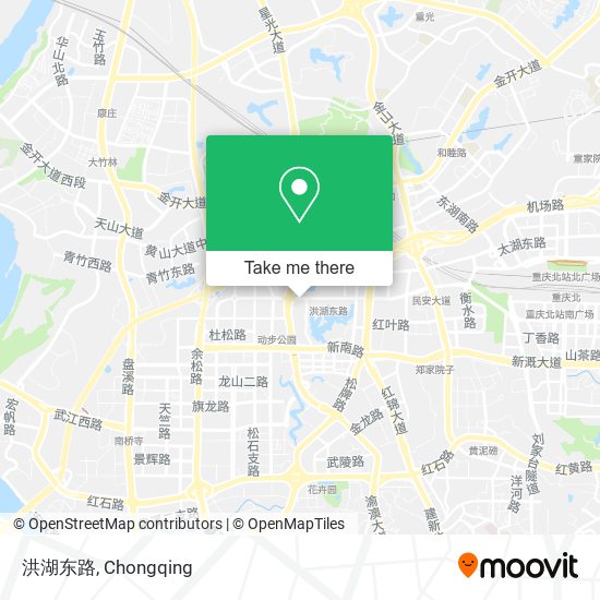 洪湖东路 map