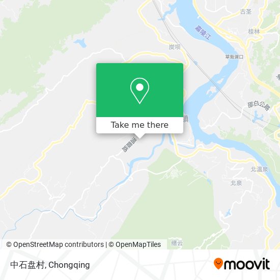 中石盘村 map