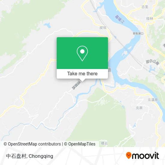 中石盘村 map