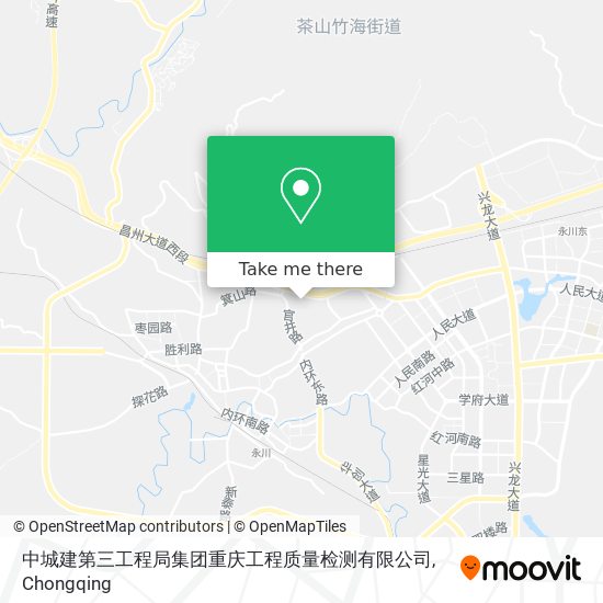 中城建第三工程局集团重庆工程质量检测有限公司 map