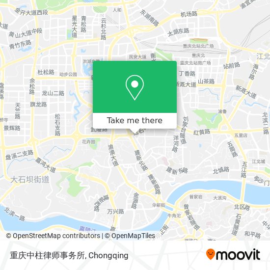 重庆中柱律师事务所 map