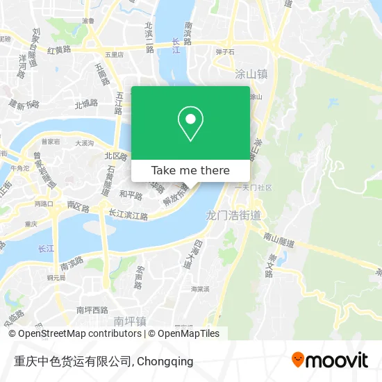 重庆中色货运有限公司 map