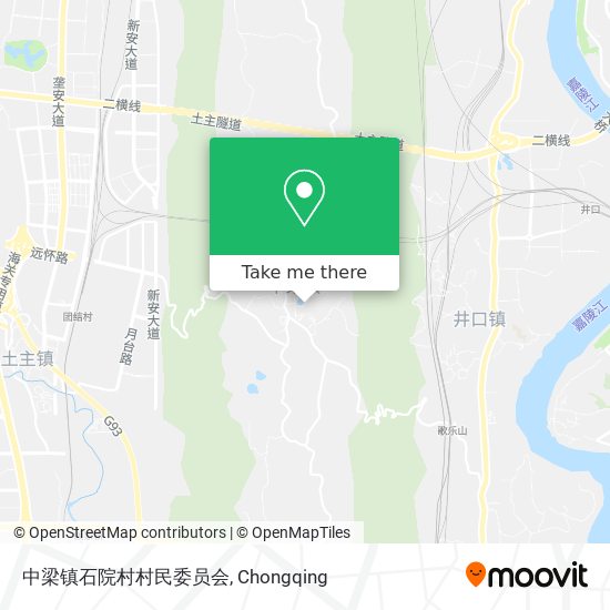 中梁镇石院村村民委员会 map