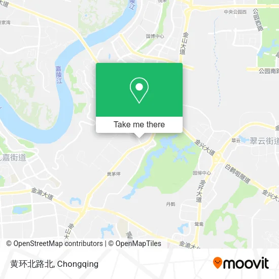 黄环北路北 map