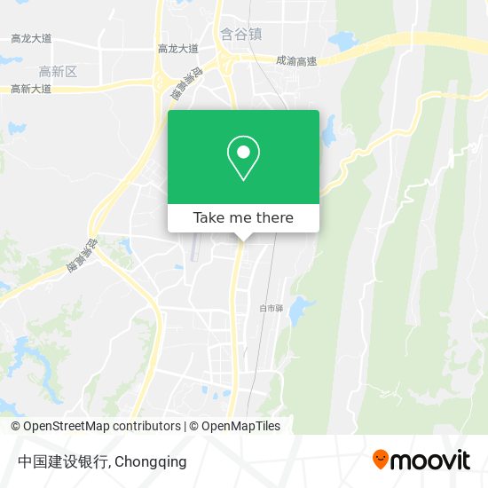 中国建设银行 map