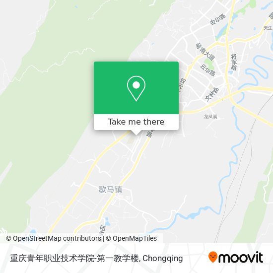 重庆青年职业技术学院-第一教学楼 map