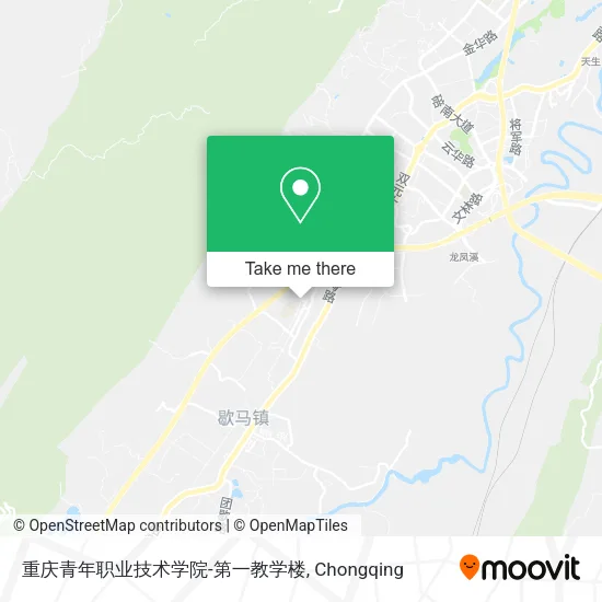 重庆青年职业技术学院-第一教学楼 map
