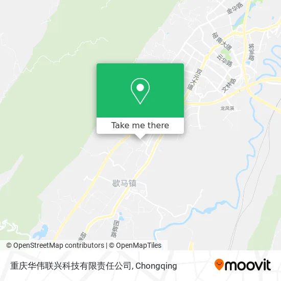 重庆华伟联兴科技有限责任公司 map