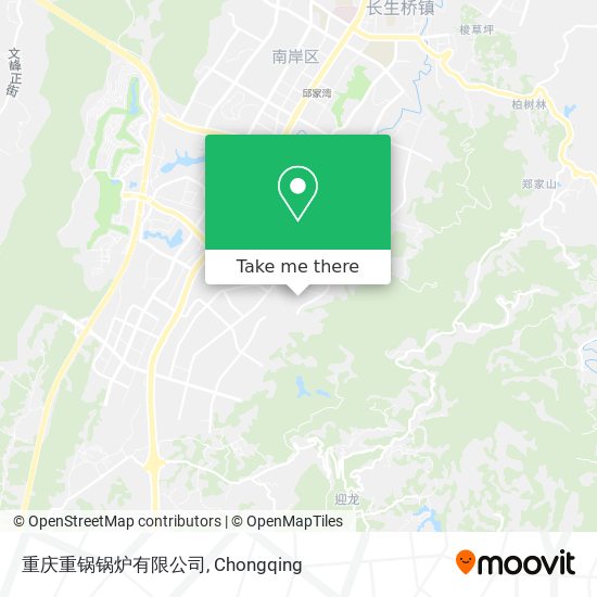 重庆重锅锅炉有限公司 map