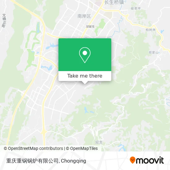 重庆重锅锅炉有限公司 map