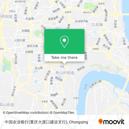 中国农业银行(重庆大渡口建设支行) map