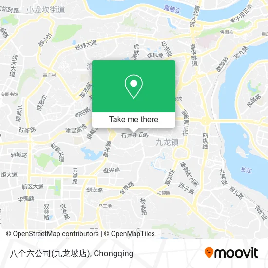 八个六公司(九龙坡店) map