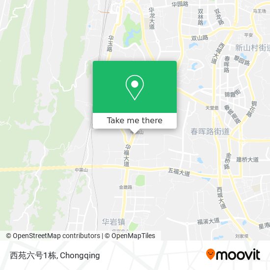 西苑六号1栋 map