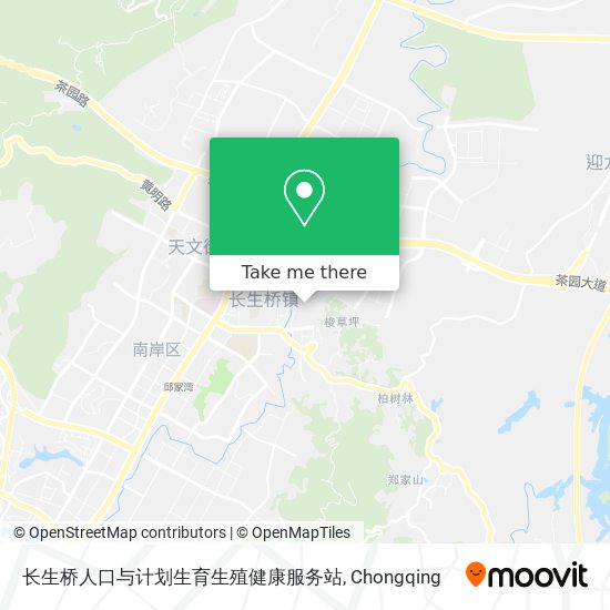 长生桥人口与计划生育生殖健康服务站 map