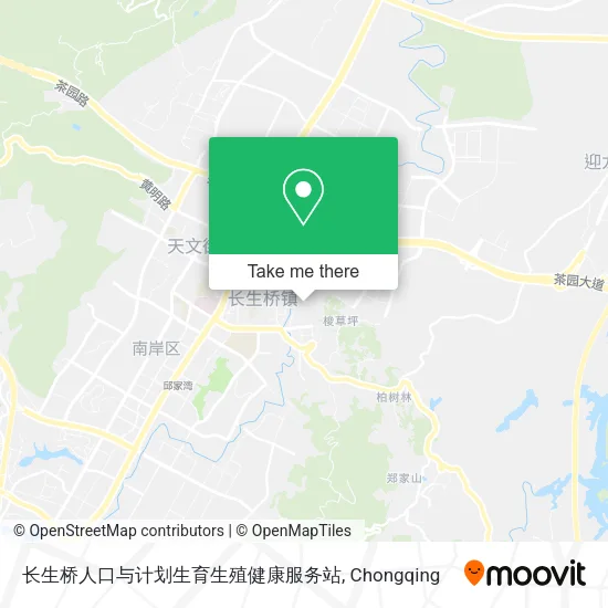 长生桥人口与计划生育生殖健康服务站 map